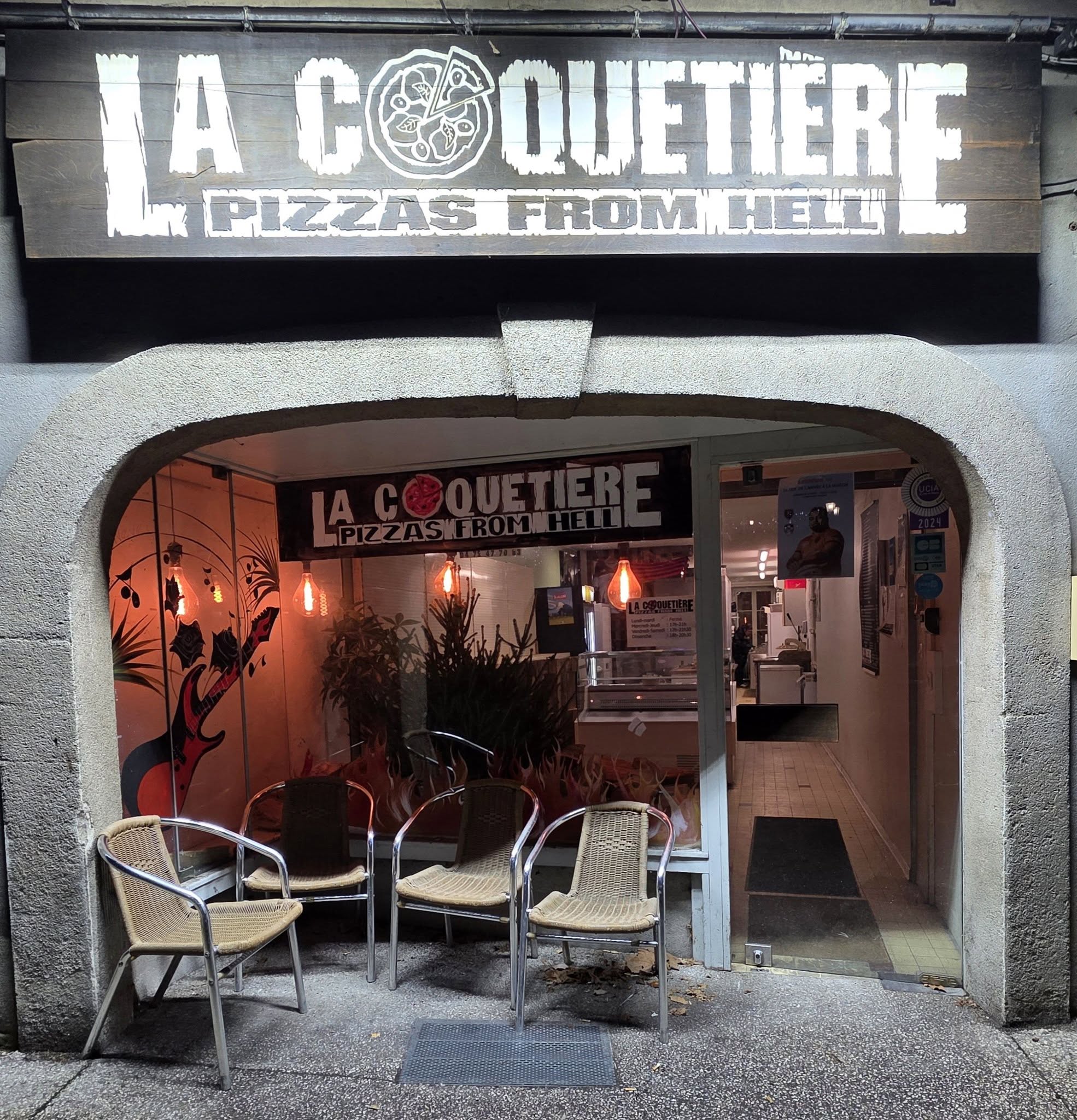 La Coquetière — Pizzas From Hell